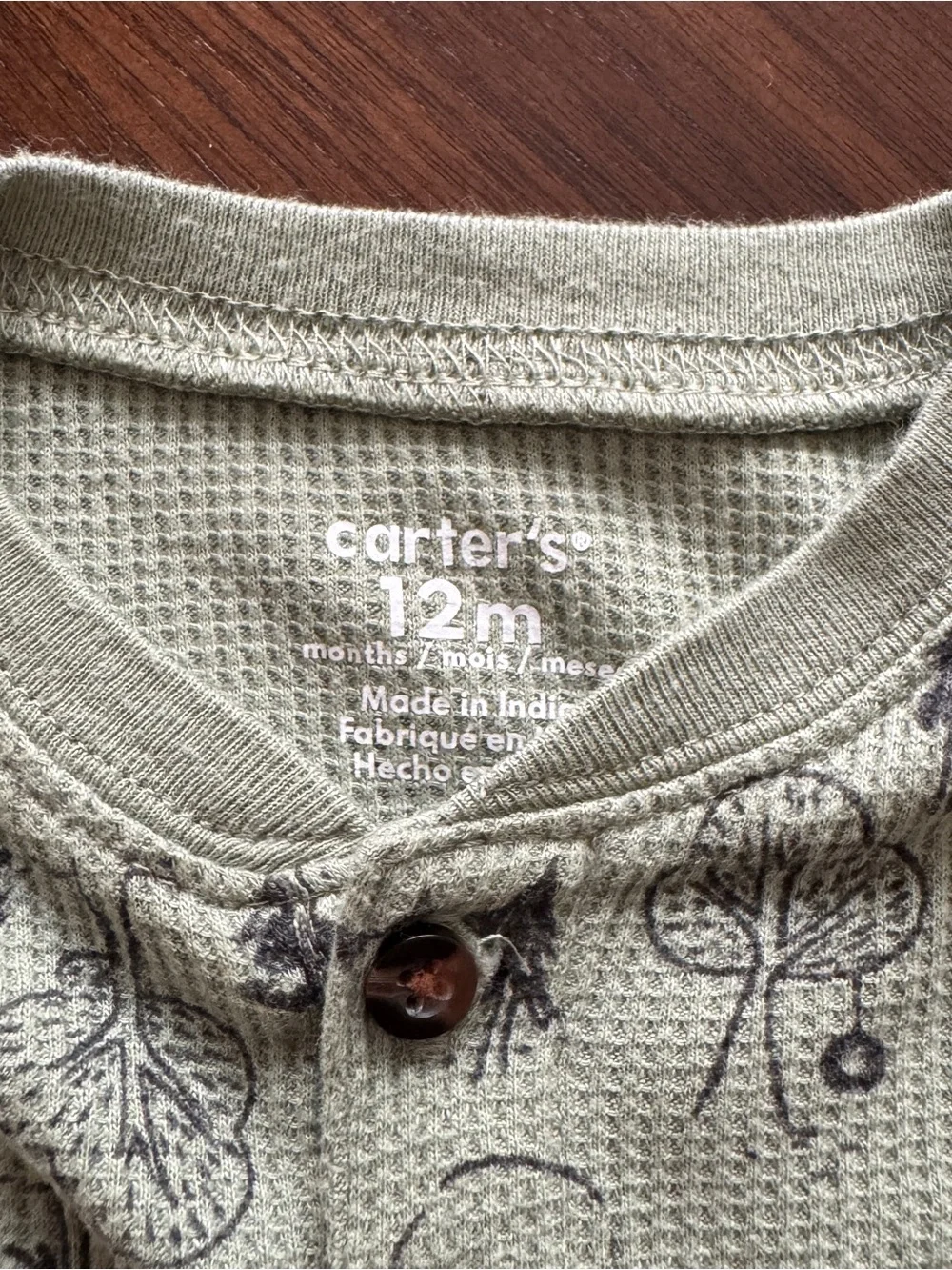 Carter's Long-Sleeve Bodysuit Bundle | 12 months
